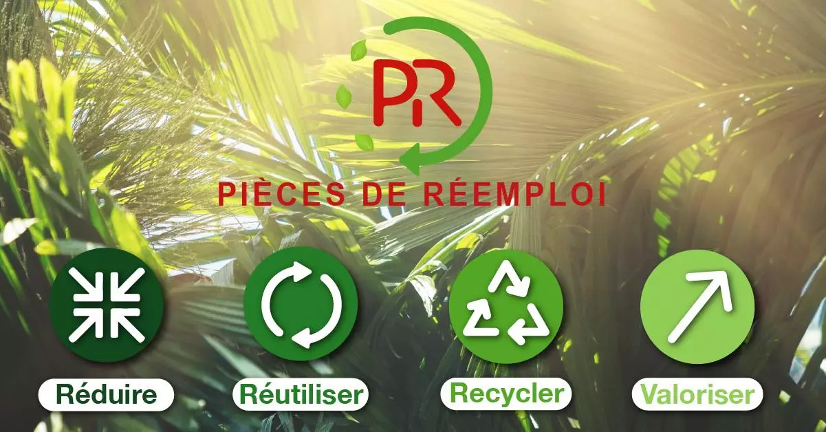 Les pièces de réemploi, un enjeu écologique !