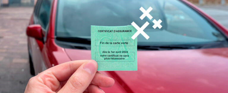 Assurance auto : suppression de la carte verte le 1er avril 2024